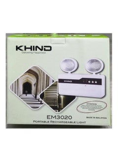KHIND Emergency light Khind. Portable rechargeable double light.  - Image 3