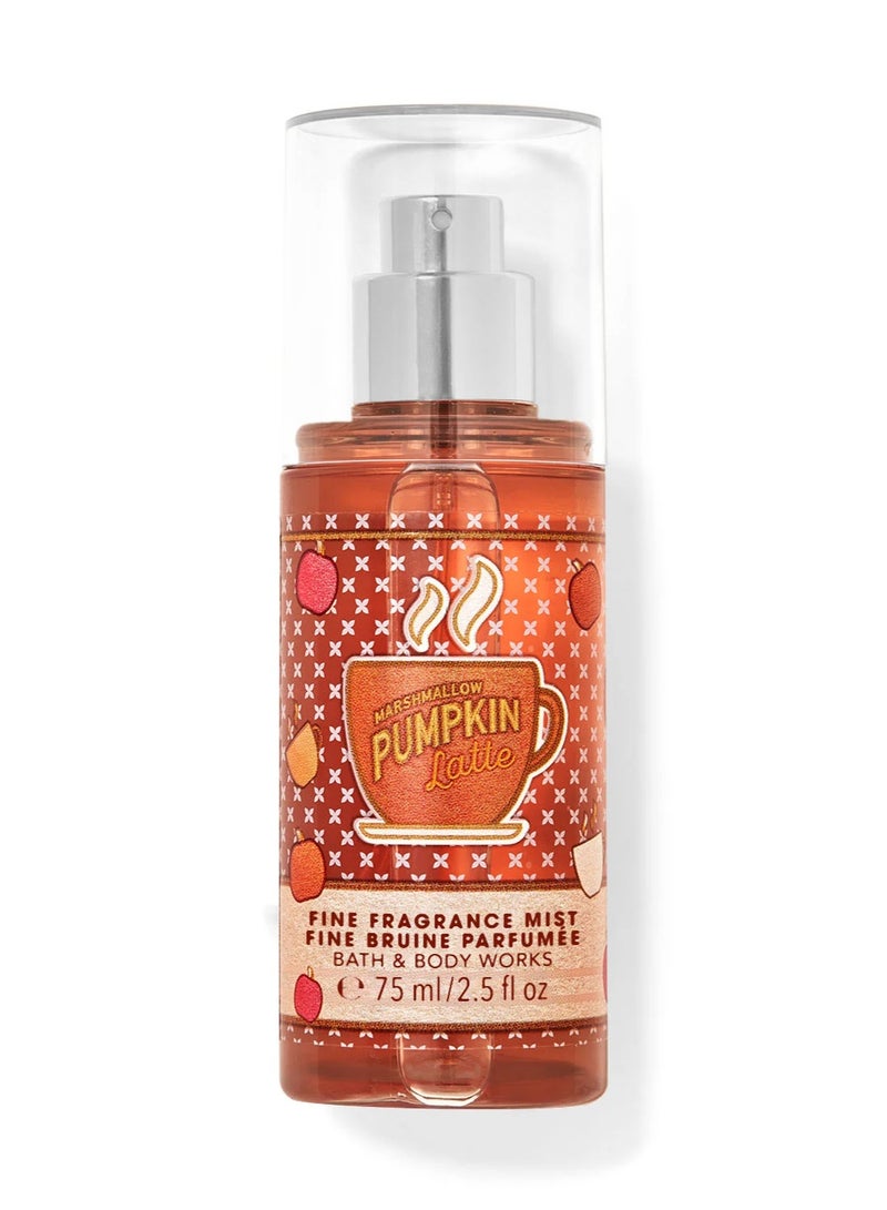 Bath & Body Works Bath & Body Works Marshmallow Pumpkin Latte Travel Size Fine Fragrance Mist 75ml 
