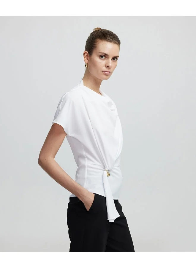 ابيكول بلوزة ملتفة