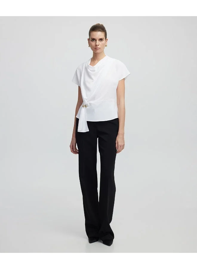 Ipekyol Slim Fit Twisted Blouse