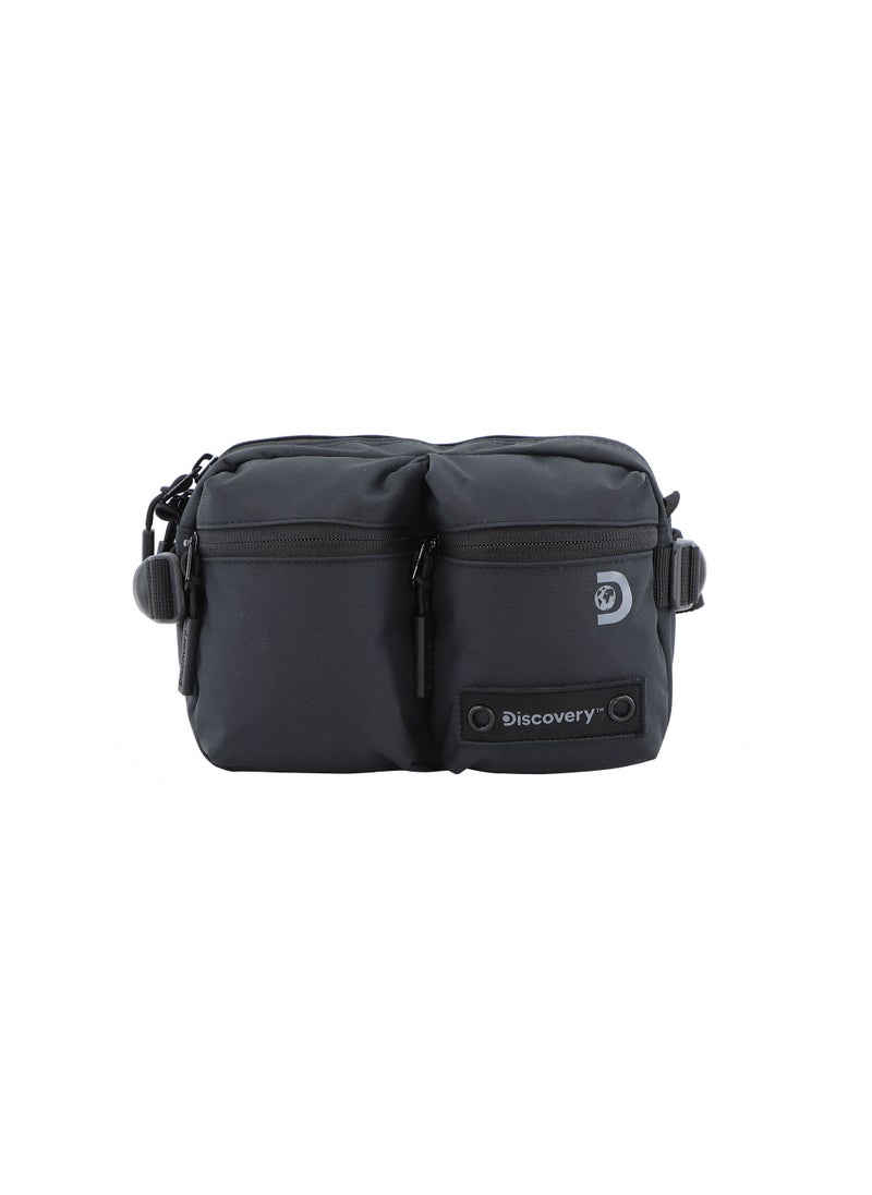 Discovery SHIELD RPET Polyester Waist Bag Black, Hip Bag With Adjustable Strap, RFID Pocket, Suitable For Travel, Outdoors, Gym, Hiking For Men And Women - pzsku/Z983ABA5D80234C20F58DZ/45/_/1721992838/60644ecb-fa04-493d-8174-4ae0f3eba4c4