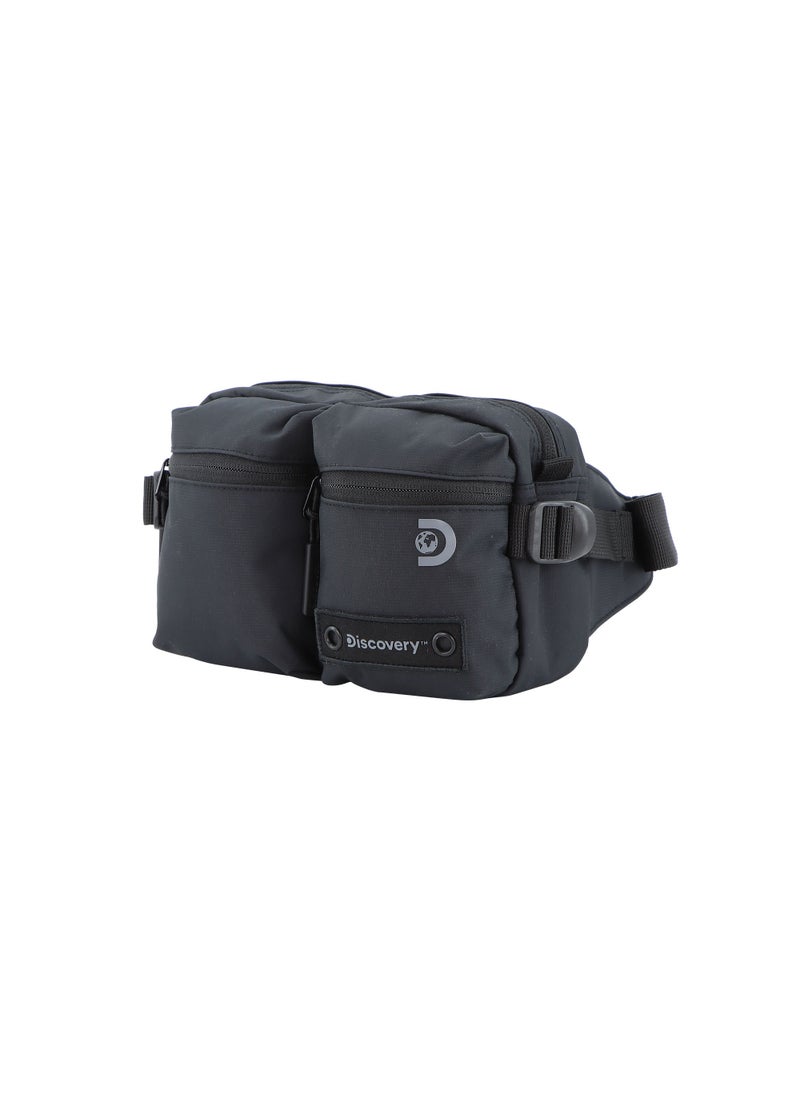 Discovery SHIELD RPET Polyester Waist Bag Black, Hip Bag With Adjustable Strap, RFID Pocket, Suitable For Travel, Outdoors, Gym, Hiking For Men And Women - pzsku/Z983ABA5D80234C20F58DZ/45/_/1721992839/8715c141-c79d-4051-8974-89e8ad06d3b4