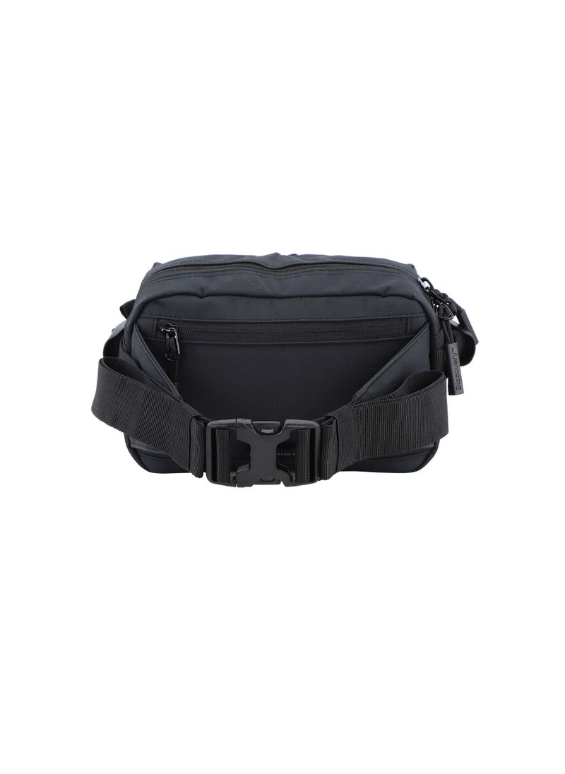 Discovery SHIELD RPET Polyester Waist Bag Black, Hip Bag With Adjustable Strap, RFID Pocket, Suitable For Travel, Outdoors, Gym, Hiking For Men And Women - pzsku/Z983ABA5D80234C20F58DZ/45/_/1721992849/656ac447-541b-4b69-8ac0-b629af661af4