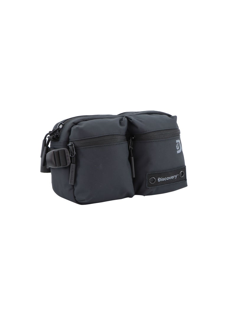 Discovery SHIELD RPET Polyester Waist Bag Black, Hip Bag With Adjustable Strap, RFID Pocket, Suitable For Travel, Outdoors, Gym, Hiking For Men And Women - pzsku/Z983ABA5D80234C20F58DZ/45/_/1721992859/9c548e56-eb5c-4cd0-a5cc-9554f538640a
