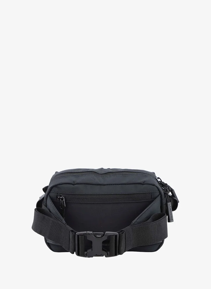 Discovery Black Discovery SHIELD RPET Polyester Waist Bag Black, Hip Bag With Adjustable Strap, RFID Pocket, Suitable For Travel, Outdoors, Gym, Hiking For Men And Women  | Best Price UAE
