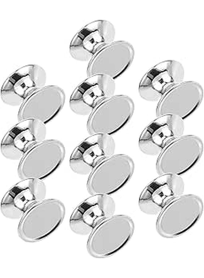 10Pcs Silver Aluminum Alloy Cabinet Knobs And Drawer Pulls For Kitchen Wardrobe Furniture - Image 1