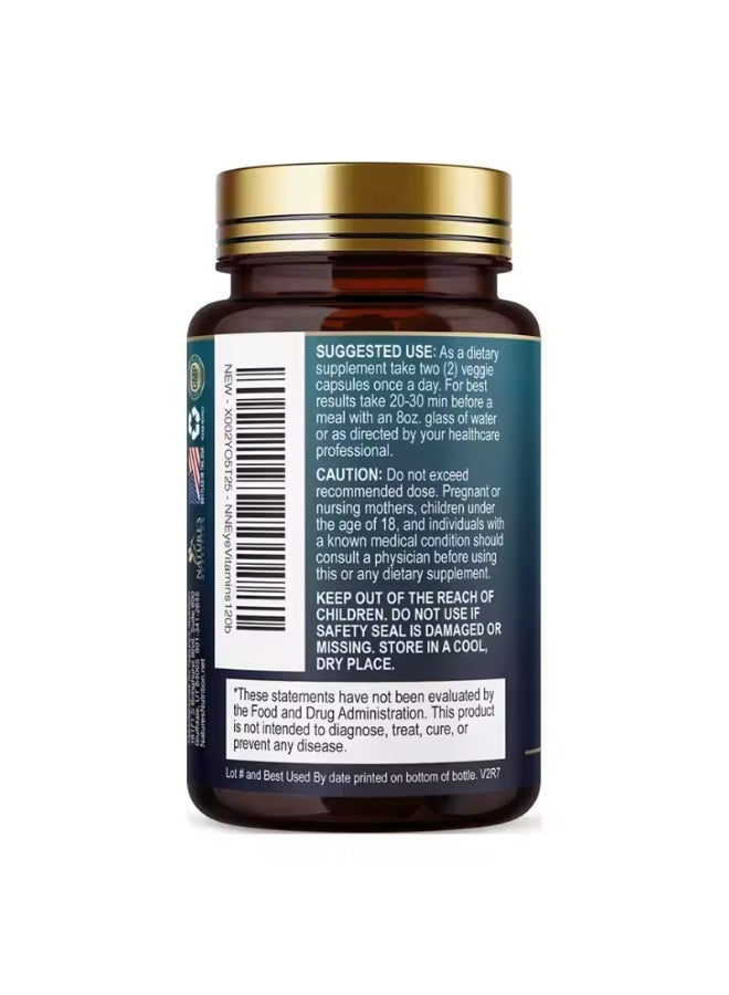 LINE ONE Blue Light Lutein & Zeaxanthin Supplement, Eye Vitamin for Eye Strain, Vision & Ocular Health Support, Capsules for Screen & Sunlight Exposure, 60 Capsules - Image 4