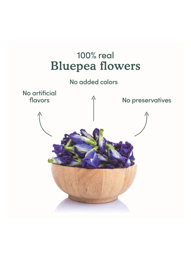 VY VedaYug Blue Butterfly Pea Flower Tea 100 Gram | Making ICE and Herbal Tea with ANTI-OXIDANT, Caffeine Free | Natural Colourant | Use with Green Tea - 100g - Image 5