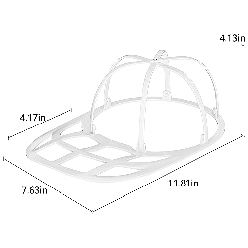 LONGD Baseball Cap Washer Cage - Sturdy Frame Laundry Protector for Adult/Kids Hats, Machine Safe Cleaner (1-Pack) - Image 3