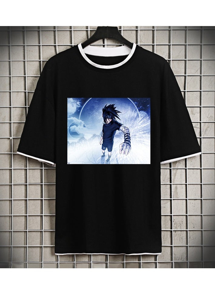 KUYING - Hokage Anime Men's and Women's Trendy Hip Hop Loose T-shirt - Image 1