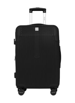 PARAJOHN Sentra 3 Pieces ABS Luggage Trolley Set - Black  - Image 2