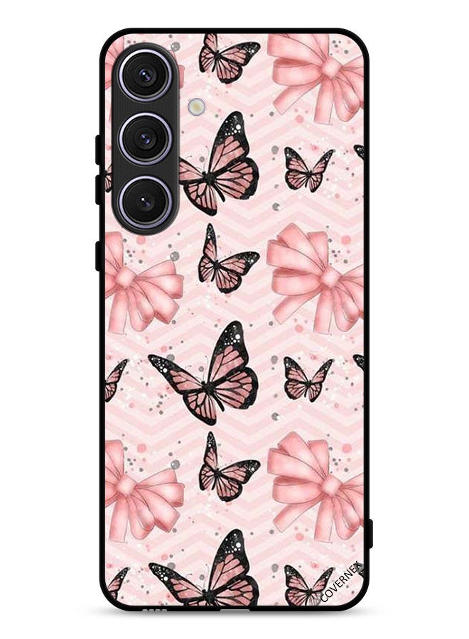 Covernex Samsung Galaxy S25 FE Protective Case Cover Butterflies Wallpaper
