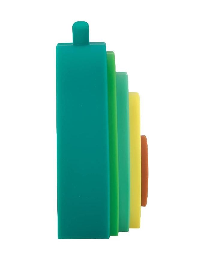 Nuby Nuby Soft Silicone Stackable Avocado Interactive Toy for Early Development, Creativity, 12+ Months  - Image 4
