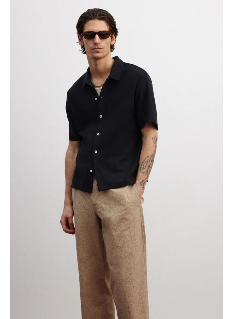 اتش اند ام Regular Fit Short-sleeved jersey shirt
