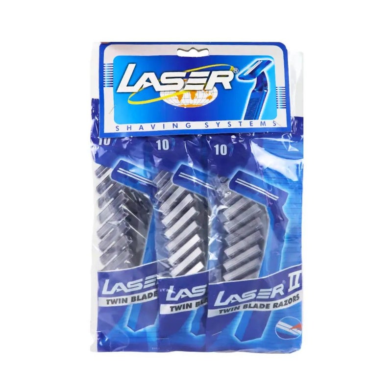 Laser Twin Blade Disposable Razor for Men- 30Pieces - Image 1