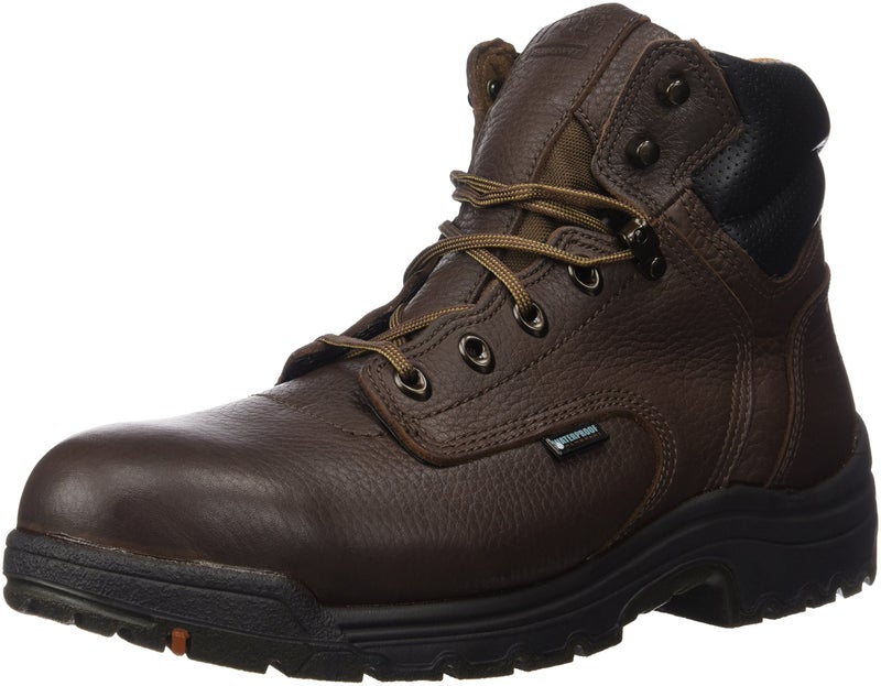 Timberland PRO Men's Titan 6 Inch Alloy Safety Toe Waterproof Work Boot, Dark Mocha, 10 M - Image 1