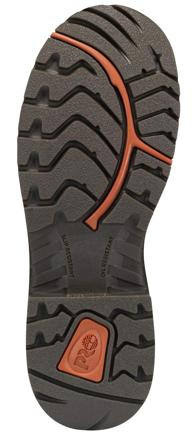 Timberland PRO Men's Titan 6 Inch Alloy Safety Toe Waterproof Work Boot, Dark Mocha, 10 M - Image 5
