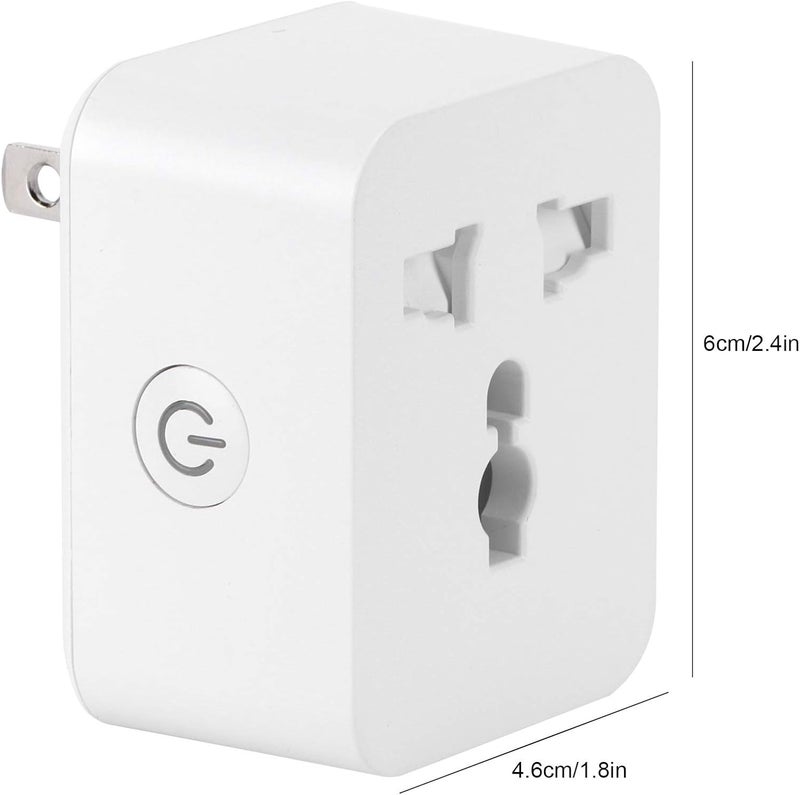 Conversion Socket, Exquisite Design Outlet Socket Fireproof PC Material Multi?function for Hotel for Home - Image 5