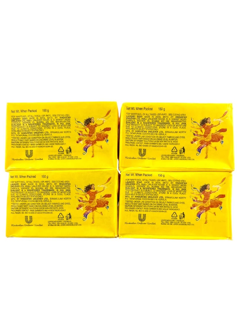 SUNLIGHT KEEP CLOTHES BRIGHT LIKE NEW 150GM X PACK OF 4 - Image 2