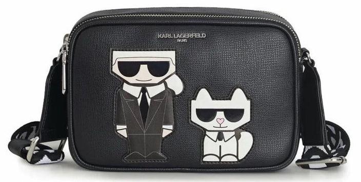 KARL LAGERFELD Maybelle Camera Crossbody Women - BLACK - Image 1