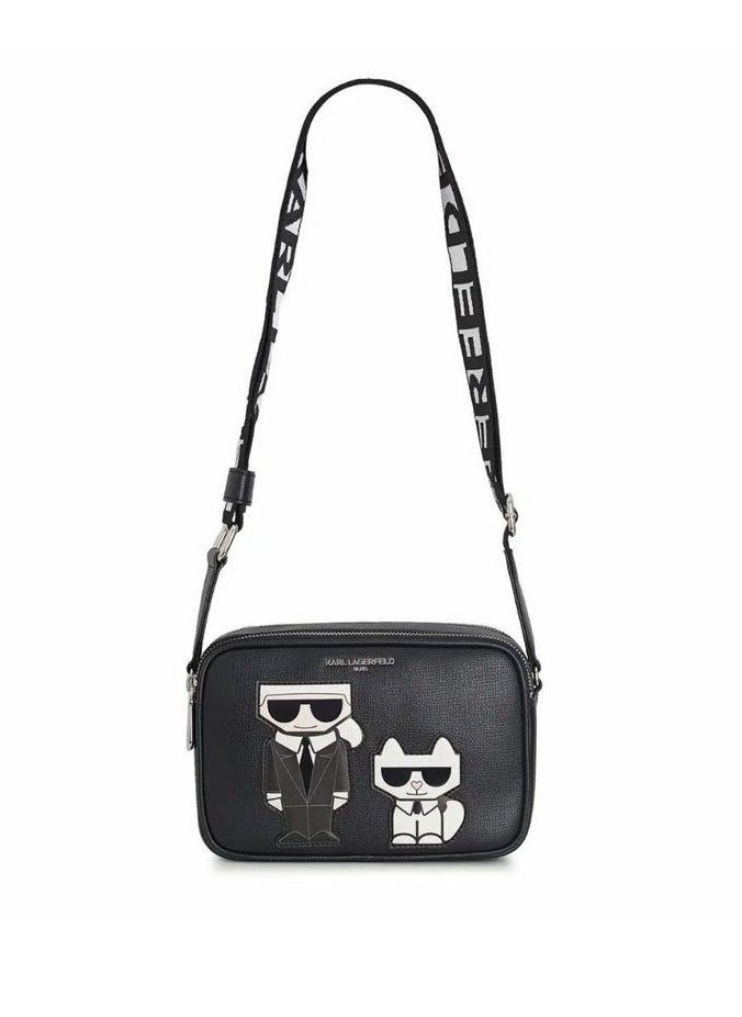 Karl Lagerfeld - KARL LAGERFELD Maybelle Camera Crossbody Women - BLACK - Image 1