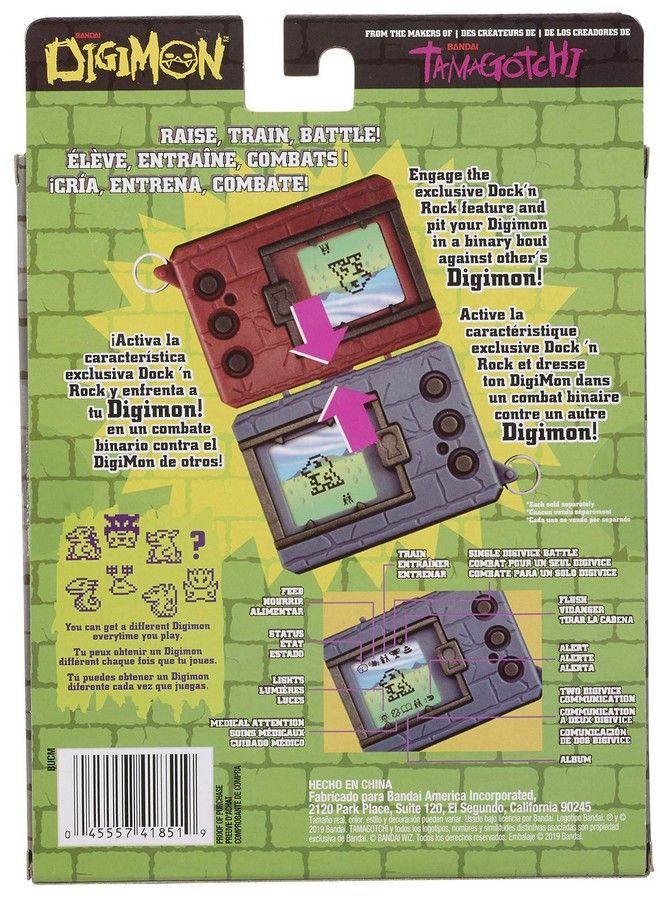 Bandai Original Digimon Digivice Virtual Pet Monster Brick
