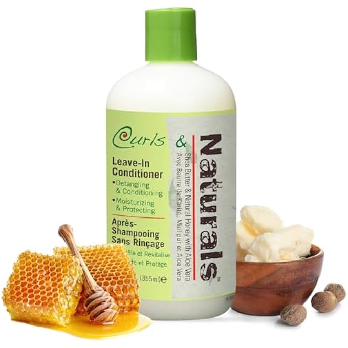 Curls & Naturals CURLS AND NATURALS & & LEAVE-IN CONDITIONER, 12 OUNCE - Image 2