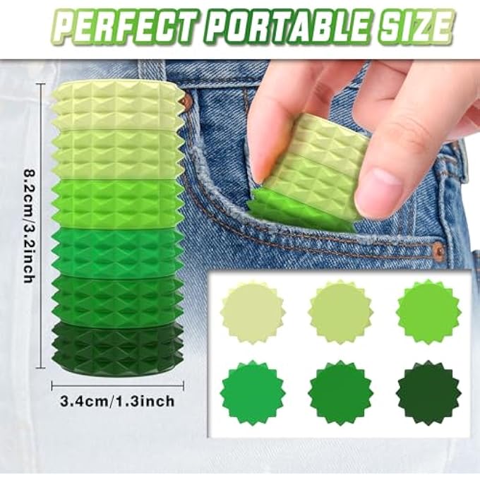 ASIOWELY Detachable Magnetic Little Ouchies Pain Fidget Toys,Spiky Pain Stim Fidget Sensory Toys for Adults Stress Relief,Valentines Day Gifts for Men Woman Quiet Fidgets Grippie Toy Office Workers - Image 4