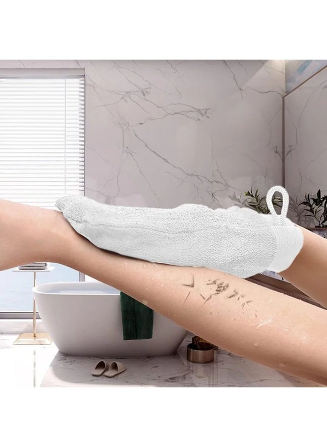 BLOOMING TIME Exfoliating Body Scrub Glove, 2pc - Image 2