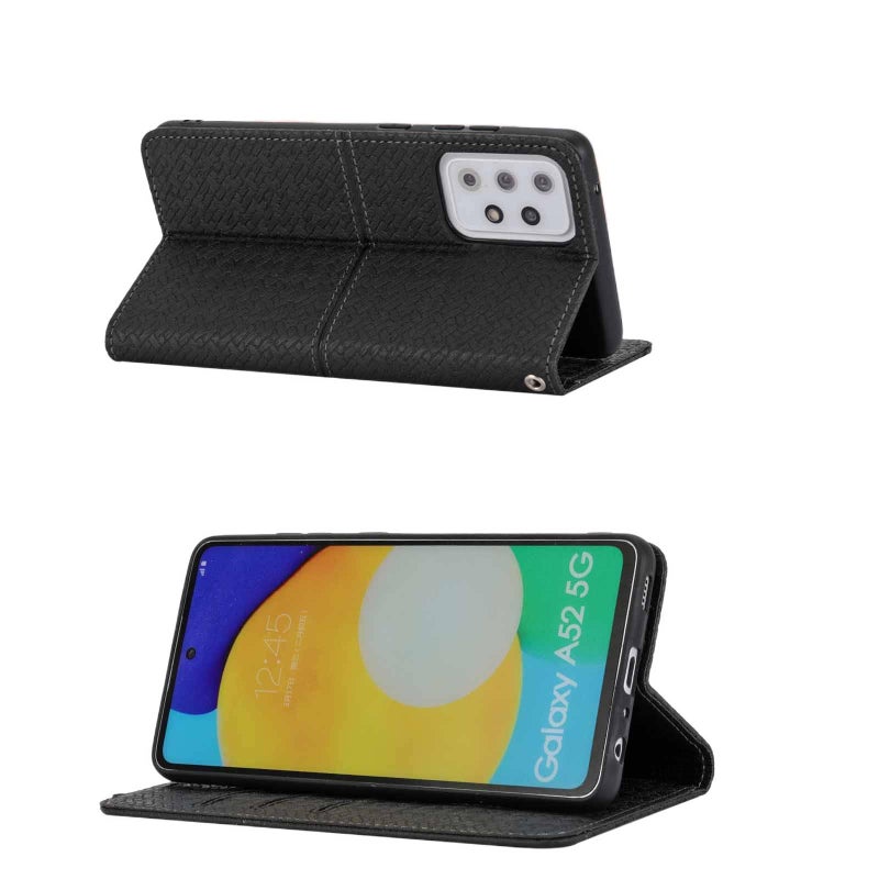 TPU MagSafe Case for Samsung Galaxy S24 Ultra with Card Holder and Drop Protection plus Shockproof plus Strong Magnetic in Blue - Image 4
