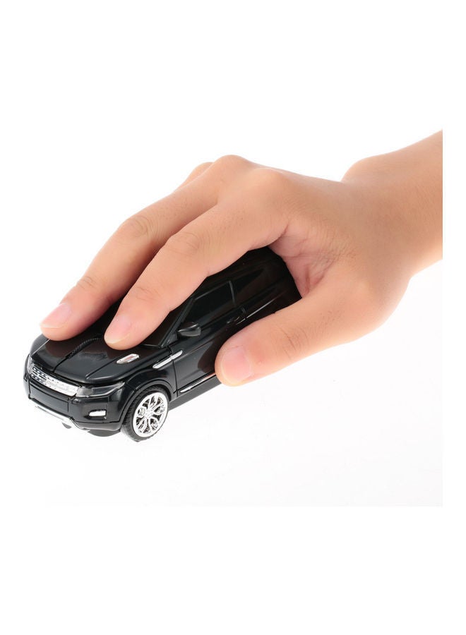 NIBEMINENT 2.4GHz Wireless Car Shaped Optical USB Mouse Black - Image 3