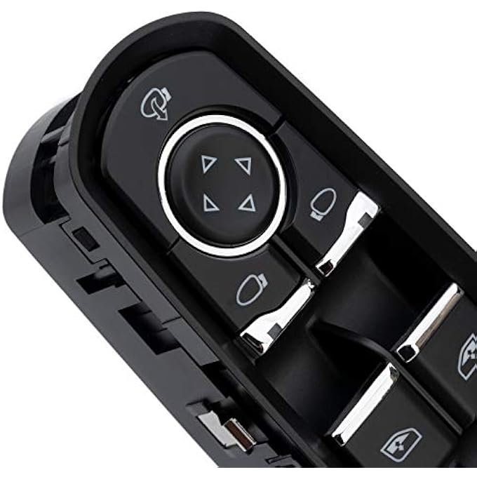 WEILEITE Front Driver Car Master Power Window Switch Panel Compatible With Porsche Cayenne 20112014 Porsche Panamera 20102015 Replaces 7Pp959858Rdml 7Pp959858Mdml - Image 2