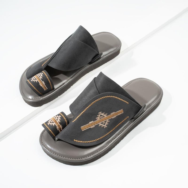 Arabic Sharqi Sandals | Brown | Sandals Traditional footwear