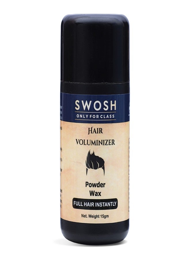 SWOSH Hair Volumizing Powder Wax - Adds volume and texture to hair (15g) - Provides a Natural Looking Matte Finish - Image 1