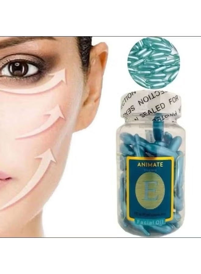 Capsules to lighten dark areas and moisturize the skin