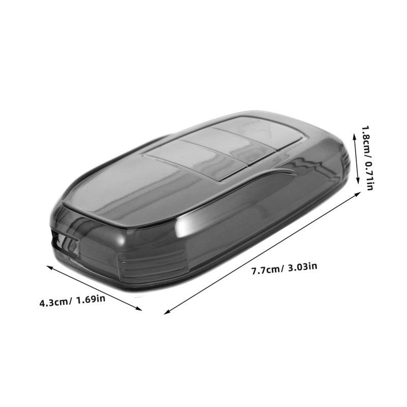 Transparent Silicone Key Fob Cover Case Easy Install Durable Protection Minimalist Design - Image 3