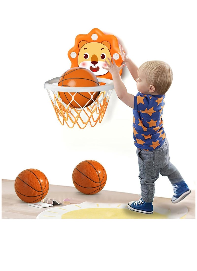 Indoor Mini Basketball Hoop for Toddlers Kids Boys Age 1-3-5 Bedroom,Adjustable Height,Space-Saving, Birthday Gifts Toy for Boys 4-6,Toddler Toys Age 2-4 orange (Small/No Scoring) - pzsku/Z983C14F3EA3896317D03Z/45/_/1715675759/734b9015-3937-457b-a3e1-a1e695b1b620