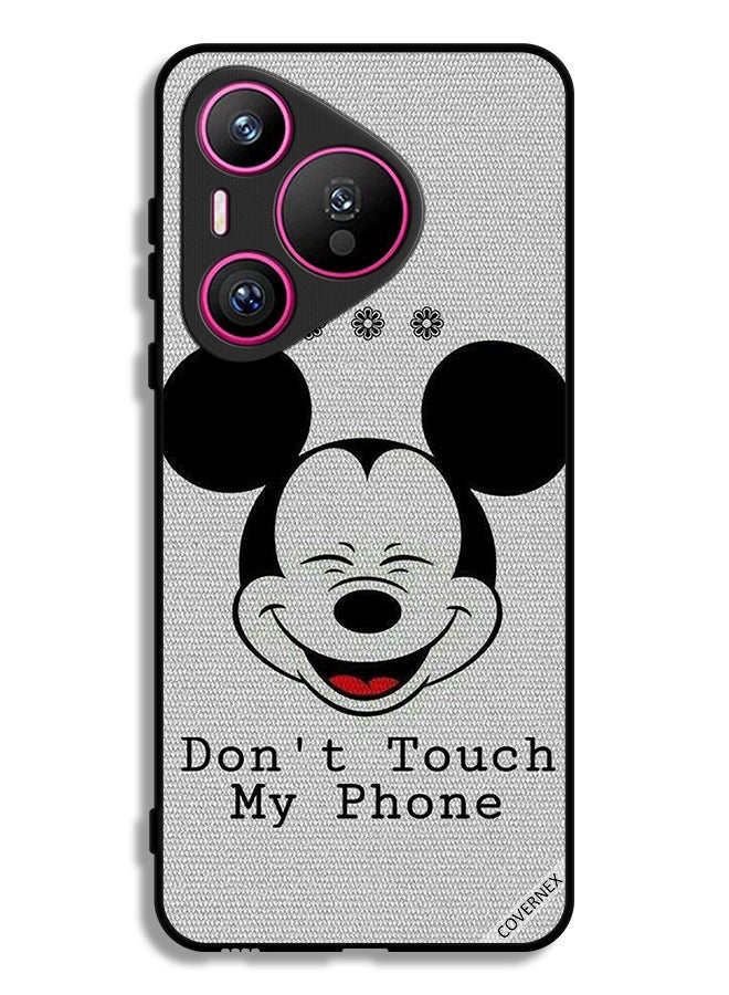 Covernex Huawei Pura 70 Protective Case Cover Don't Touch My Phone Mickey - Image 1
