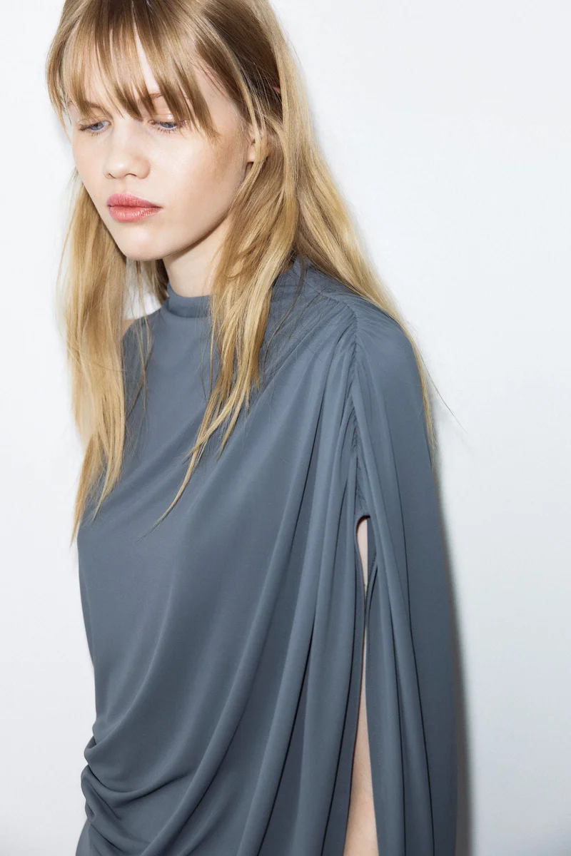 H&M  Draped maxi dress for Women | Best Price UAE