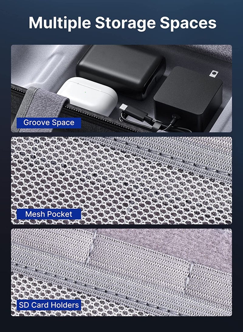 general Portable Hard Shell Carrying Case for Steam Deck with Built-in AC Adapter Charger Storage, Protective Travel Pouch for Console  Accessories. - Image 4