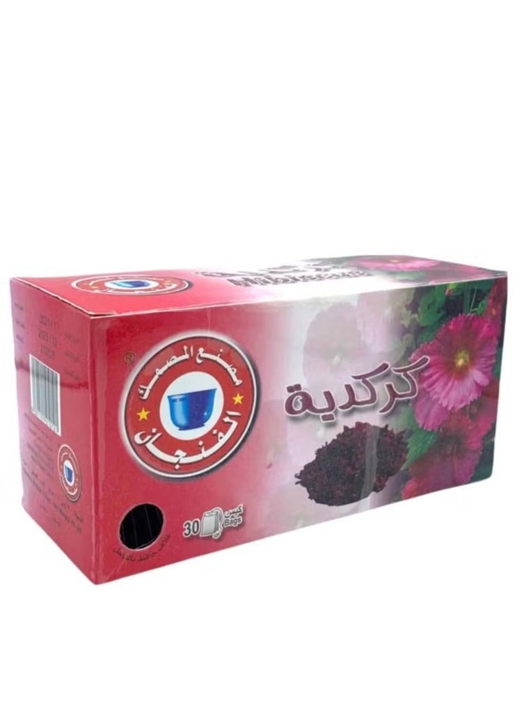 شاي كركدية المصمك 30كيس