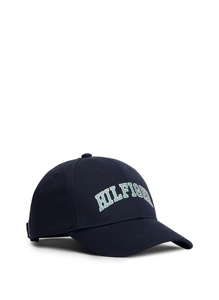 TOMMY HILFIGER Kids' Logo Embroidery Twill Baseball Cap - Image 1