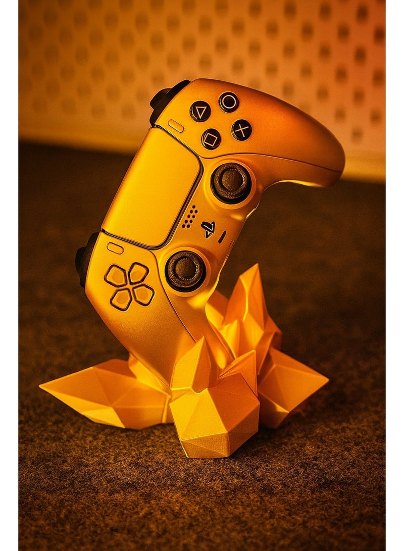 Crystal-Design Controller Stand – Compatible with PS5, Xbox & Gamesir – Durable Plastic Holder - Image 3