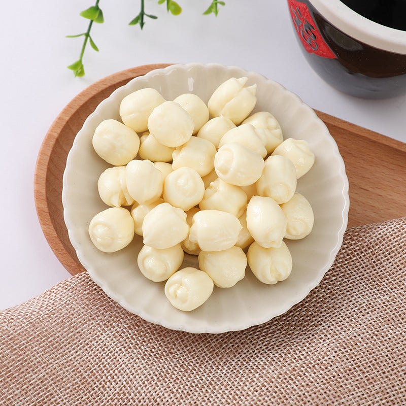 Realistic Grain Model Playset Lotus seed (pure white) 