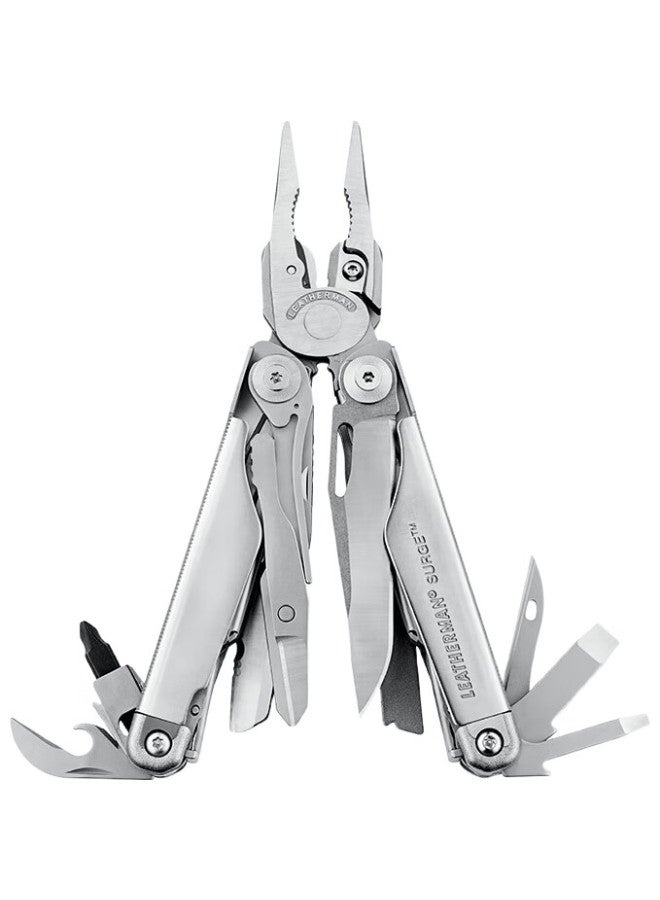 LEATHERMAN Surge, Silver, Multi-Functional Pliers, Household Equipment, Car-Mounted Multi-Purpose Tool - Image 3
