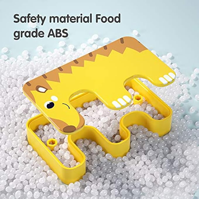 ألعاب تكديس توماما للأطفال - ألعاب توازن حيوانات مونتيسوري - كتل تكديس تعليمية للأطفال من 3 إلى 6 سنوات (15 قطعة) - Image 3