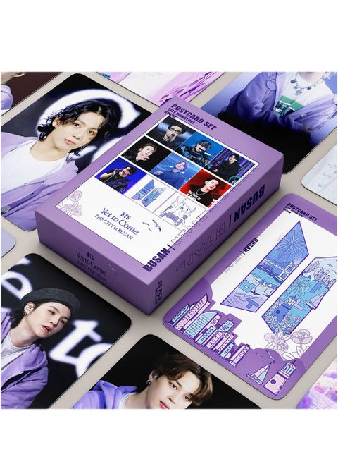 55Pcs/Set BTS New Album Yet To Come In Busan Photo Cards