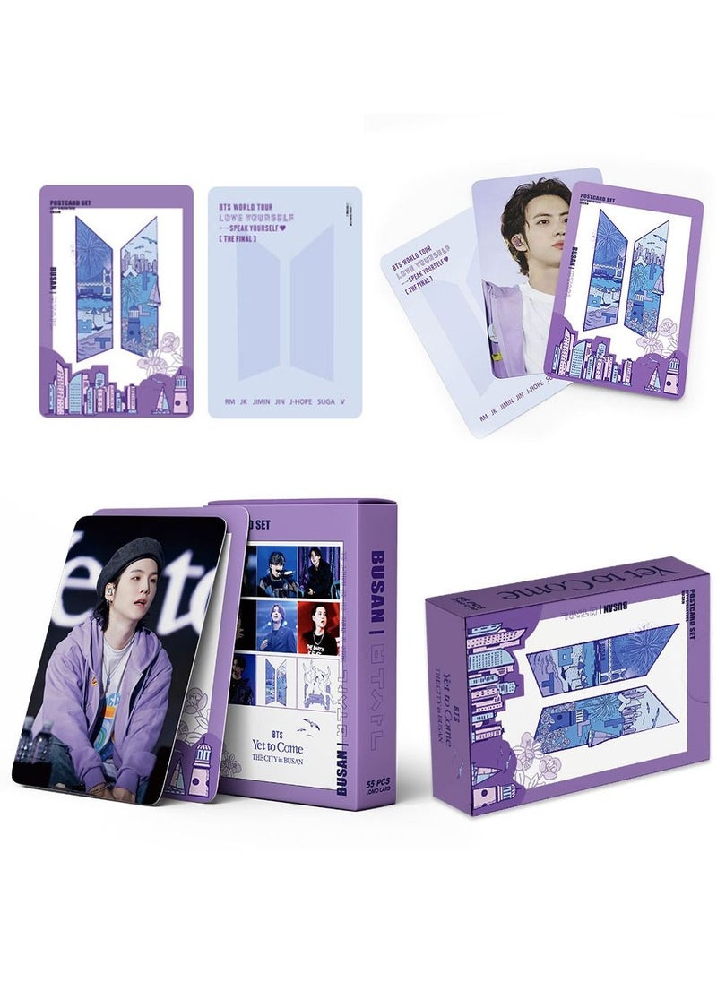 Generic - 55Pcs/Set BTS New Album Yet To Come In Busan Photo Cards - Image 1