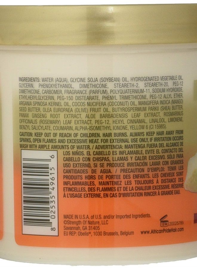 African Pride Shea Miracle Bouncy Curls Pudding - Contains Shea & African Mango Butter to Define Curls & Coils & Tame Hair Frizz, 15 Oz - Image 3