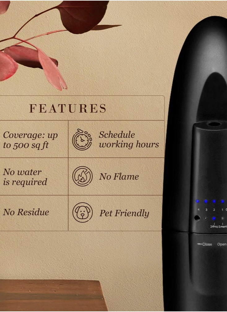 Joshberg - Plug in Essential Oil Diffuser, Up to 500 Sq. FT Coverage,  Wall Aromatherapy Diffuser Air Perfumeing Device for Home and Office - Image 1